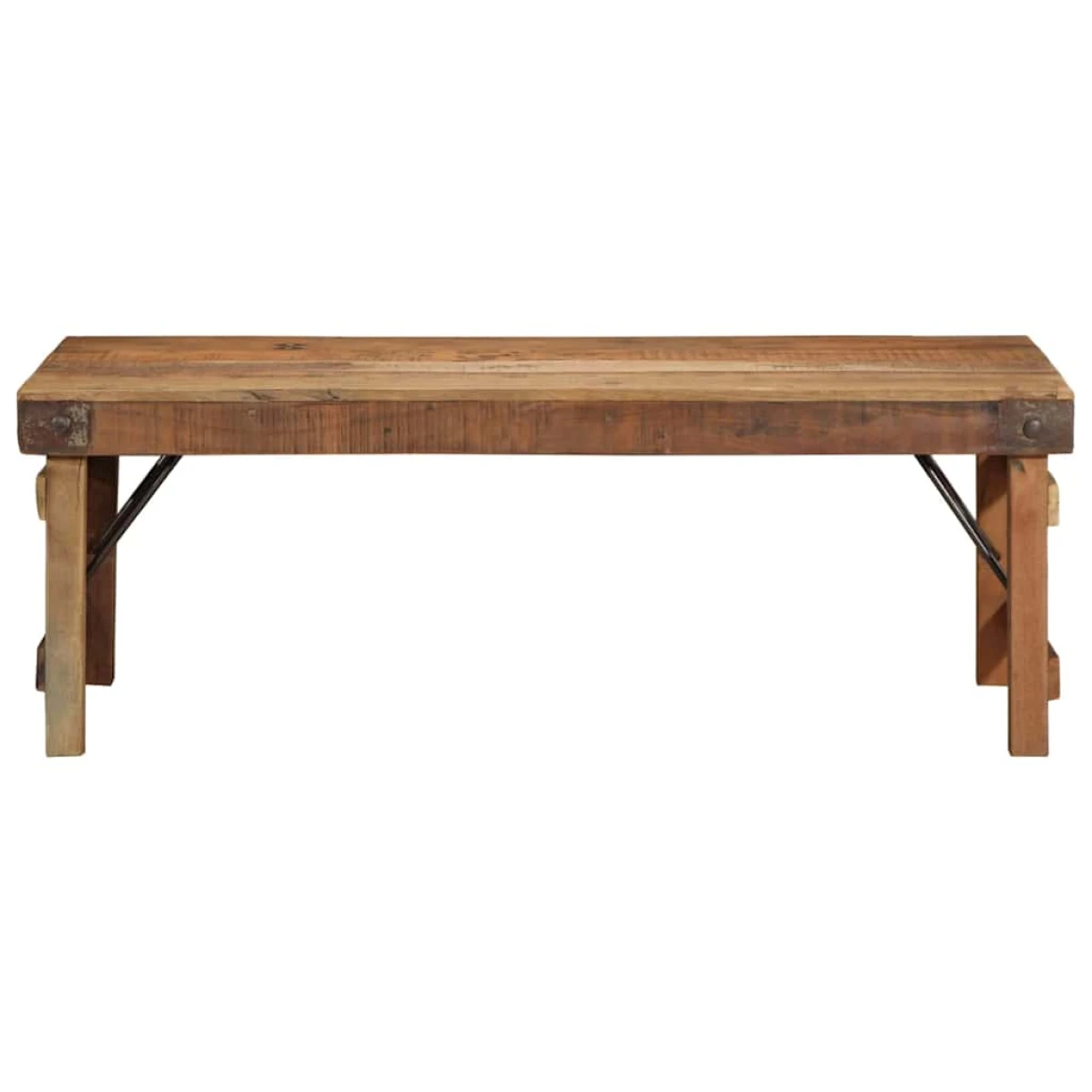 VidaXL Coffee Table 110x55x40 cm Solid Reclaimed Wood Decor by vidaXL