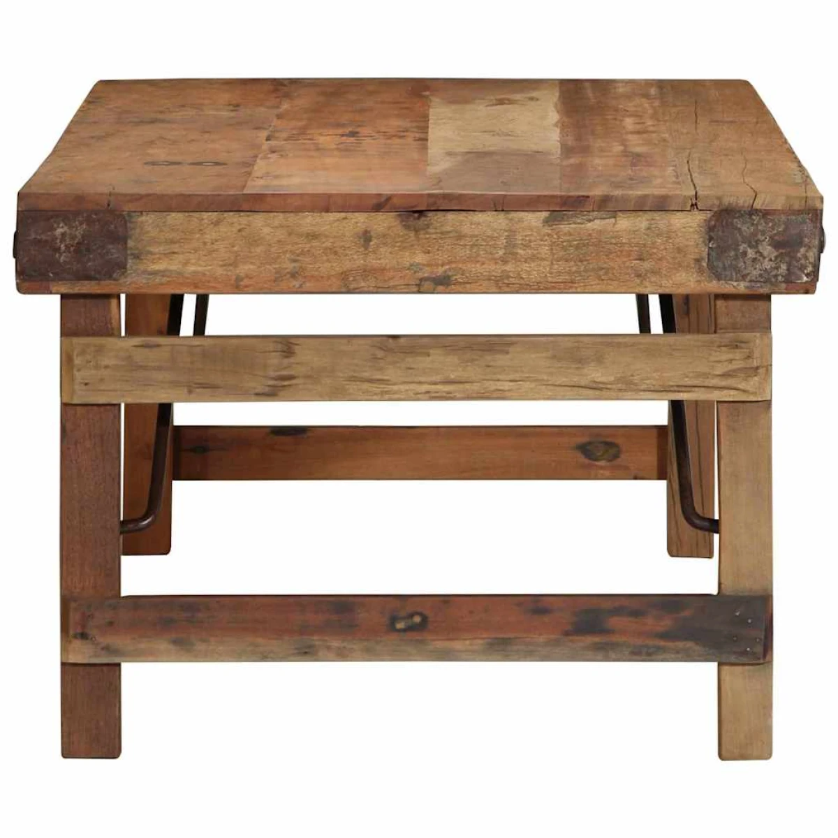 VidaXL Coffee Table 110x55x40 cm Solid Reclaimed Wood Decor by vidaXL
