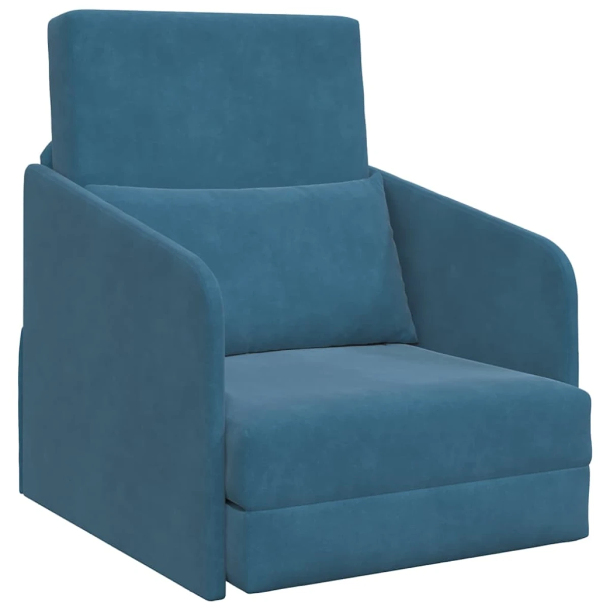 VidaXL Sofa Bed 65x80x83 Velvet Upholstery for Living Room by vidaXL
