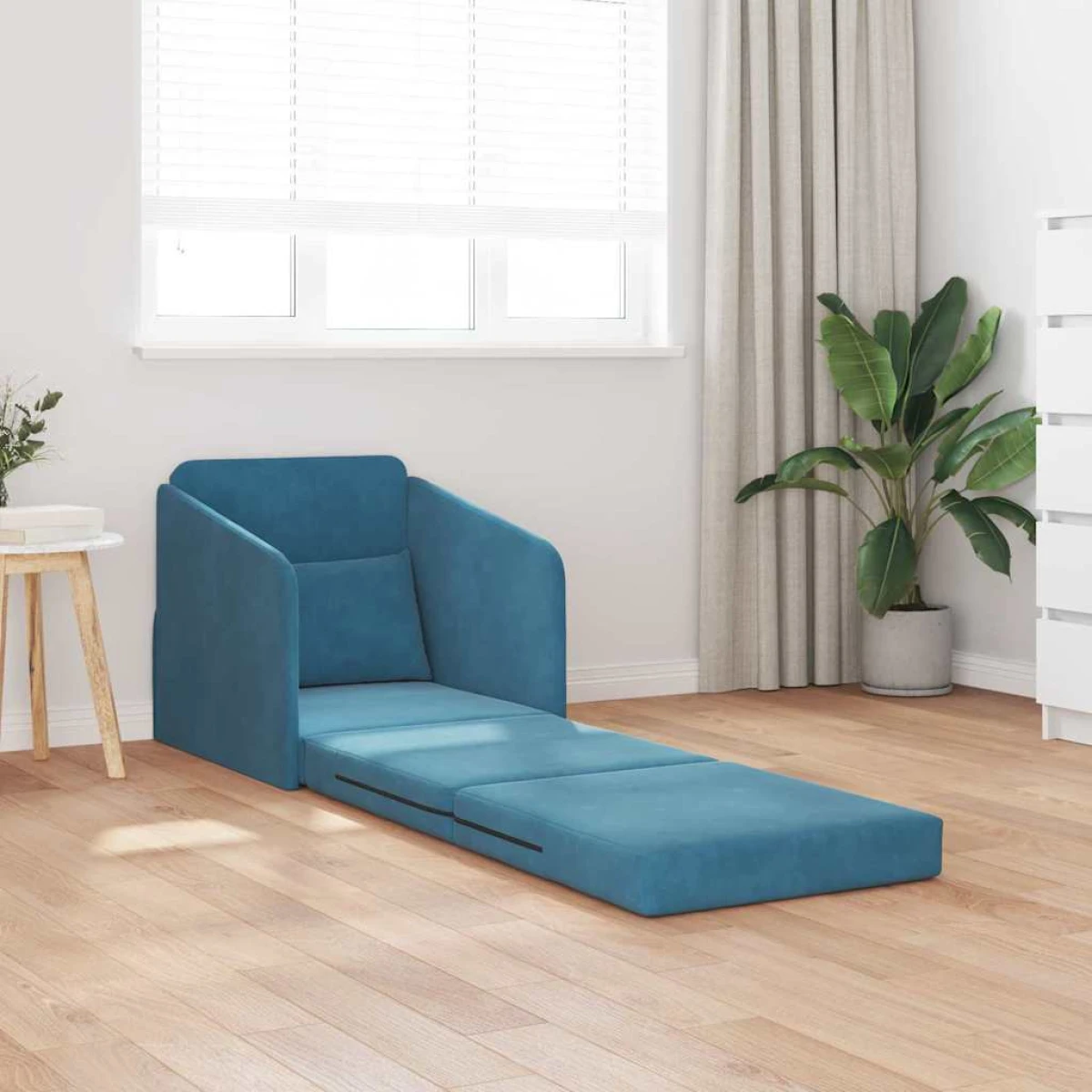 VidaXL Sofa Bed 65x80x83 Velvet Upholstery for Living Room by vidaXL