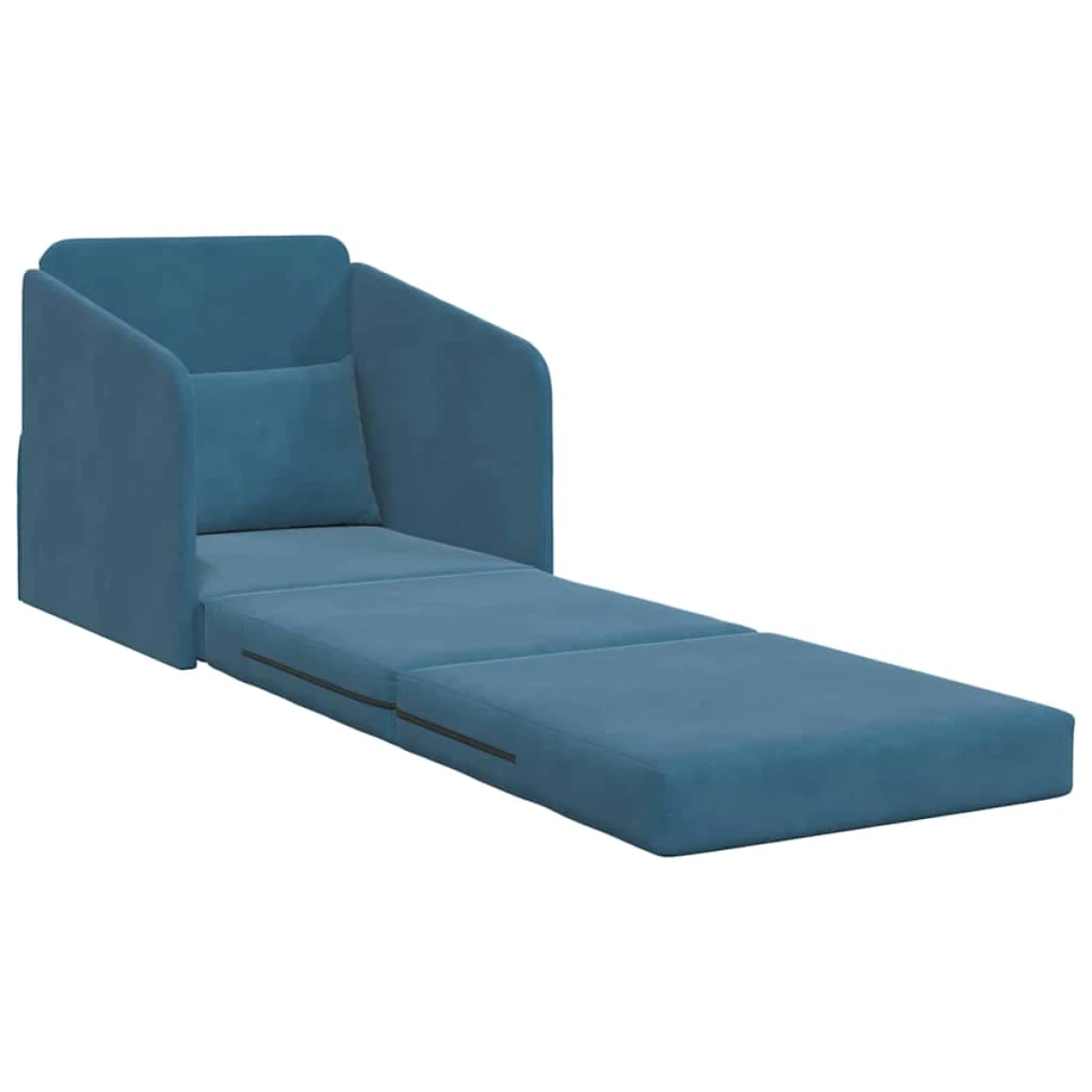 VidaXL Sofa Bed 65x80x83 Velvet Upholstery for Living Room by vidaXL