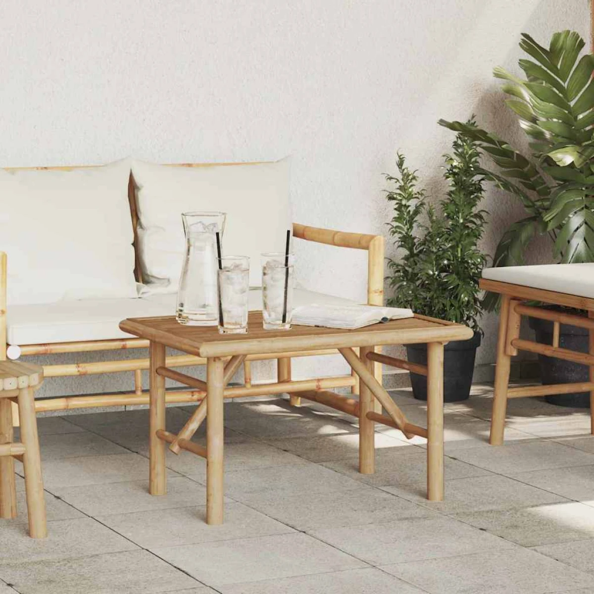 vidaXL VidaXL Coffee Table 70x40x36cm Bamboo Modern Living Room - Coffee Table