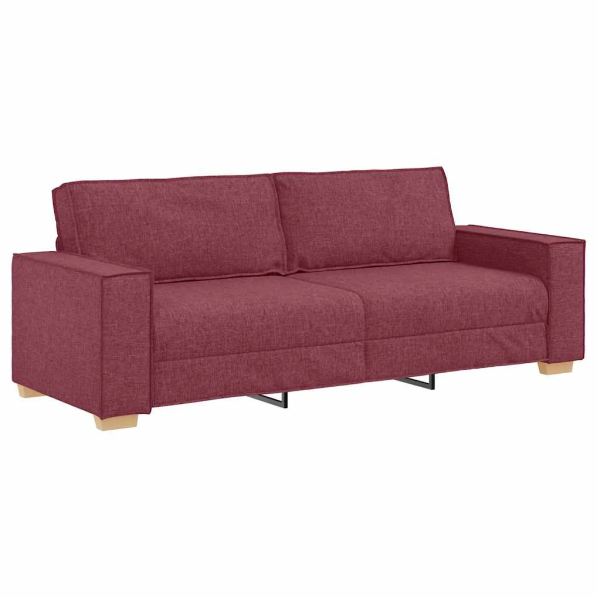 VidaXL 3 Seater Sofa 220x78x84 cm Cushioned Living Room by vidaXL