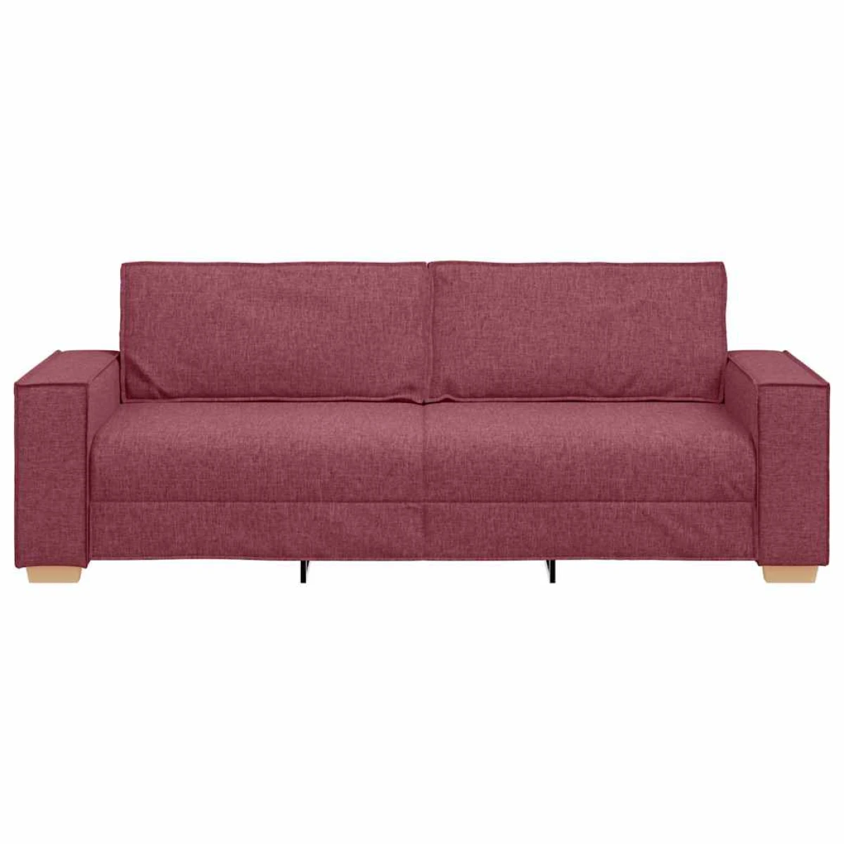 VidaXL 3 Seater Sofa 220x78x84 cm Cushioned Living Room by vidaXL