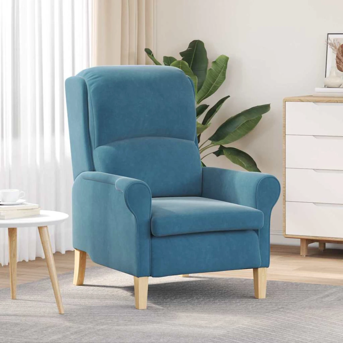 vidaXL VidaXL Armchair 76x94x102 cm Velvet Comfort Living Room - Armchair