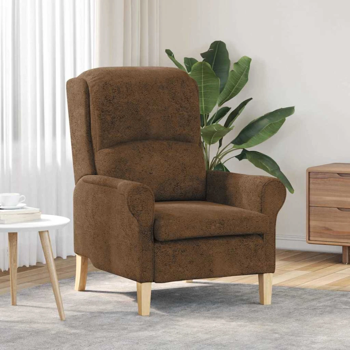 vidaXL VidaXL Armchair 76 94 102 cm Faux Leather Comfort LivingRoom - Armchair