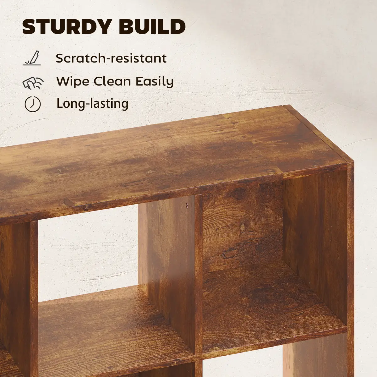 HOMCOM HOMCOM Storage Cupboard Bookcase Bookshelf Home Office - Bookcase