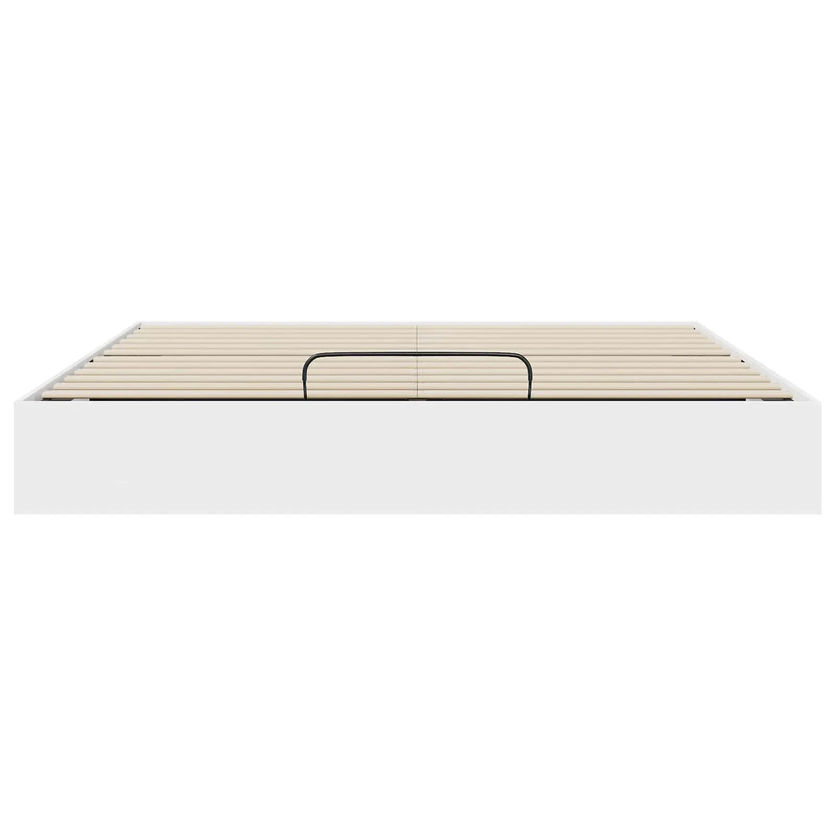 vidaXL Ottoman Bed Frame White 203 x 180 x 25 cm Engineered Wood - from vidaXL