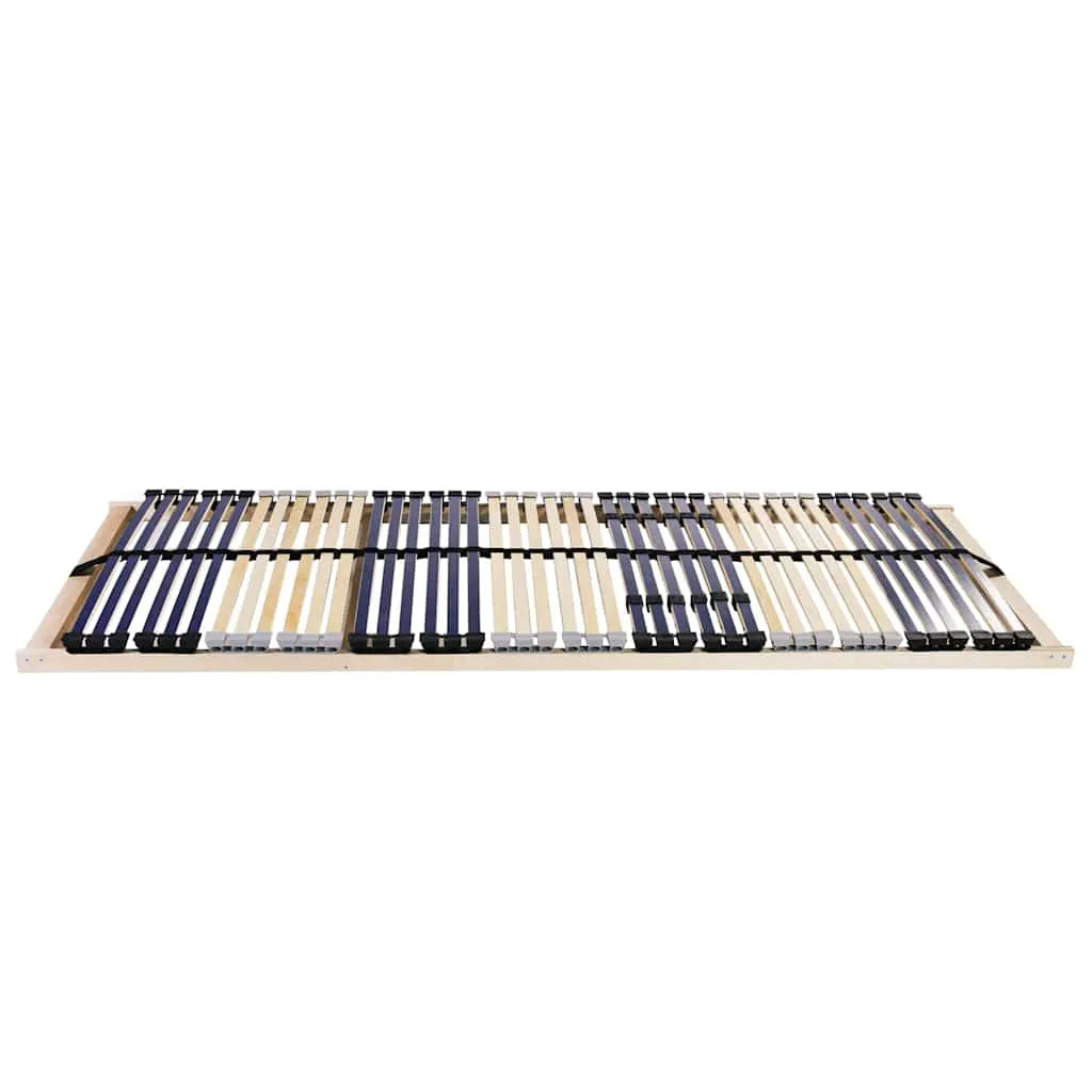vidaXL Slatted Bed Base Brown 70 x 190 cm Solid Beech Wood - from vidaXL