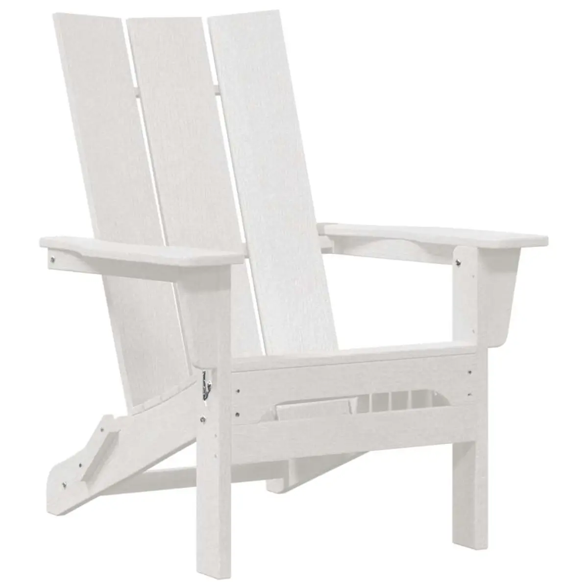 vidaXL vidaXL Garden Chair 2 pcs White 80.5 x 74.5 x 92 cm Polyethylene -