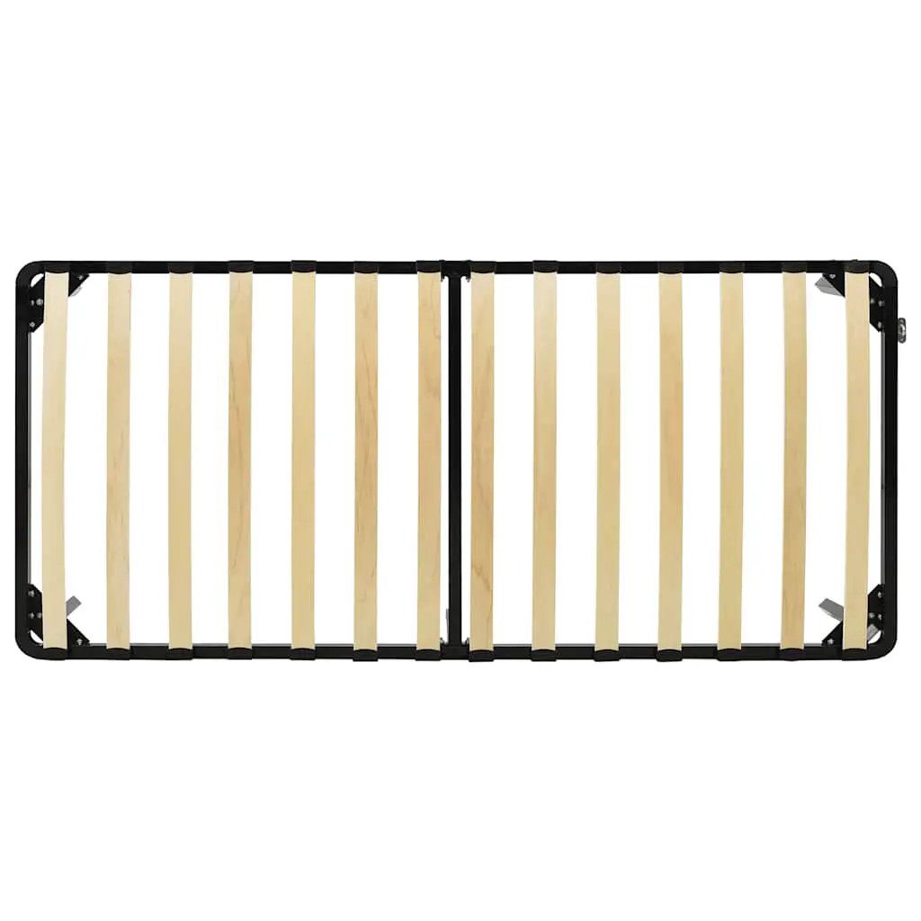 vidaXL Bed Frame | Black | Metal | Single | Durable | Bed Frame | Rectangular - from vidaXL