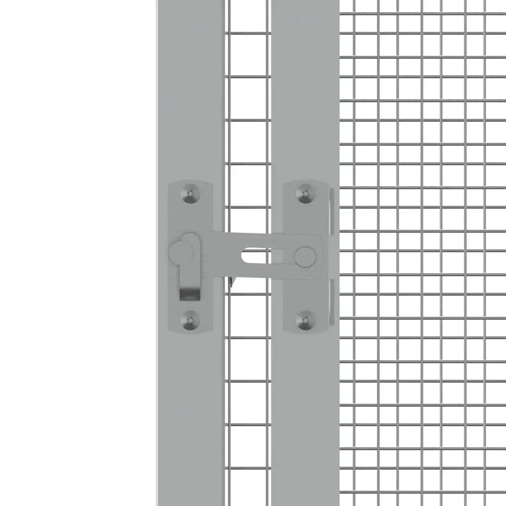 vidaXL vidaXL Bird Cage Anthracite 111x107x211.5 cm Galvanised Steel - Bird Cage