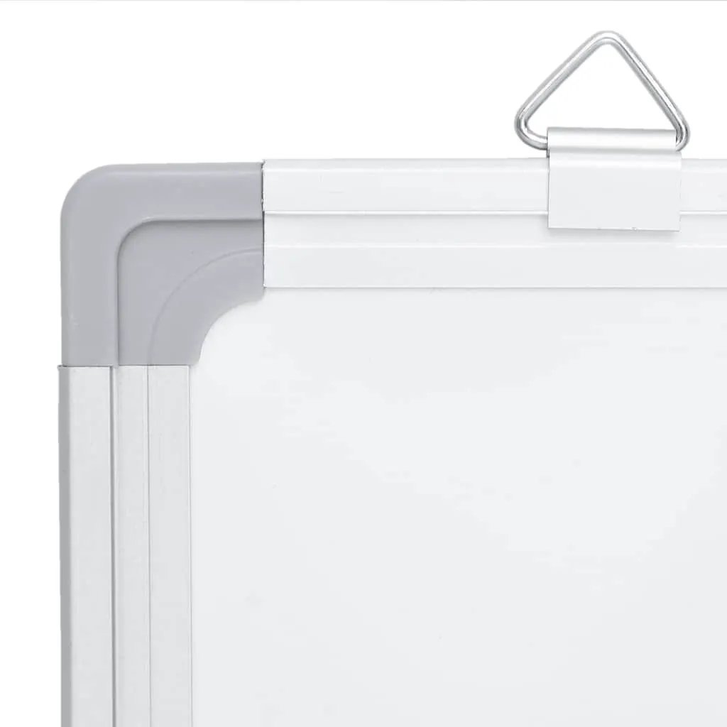 vidaXL vidaXL Magnetic Whiteboard Foldable 80x80x1.7 cm Aluminium - Whiteboard