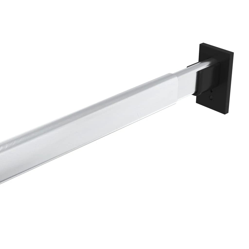 vidaXL vidaXL Telescopic Wardrobe Rails 4 pcs Silver 58-100 cm - Wardrobe