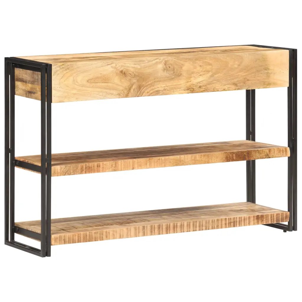 vidaXL vidaXL Sideboard 120x30x75 cm Solid Rough Mango Wood - Sideboard