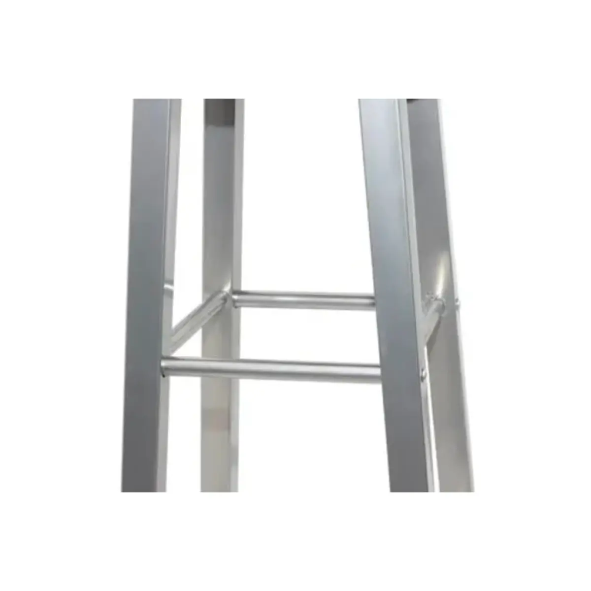 vidaXL vidaXL Bar Stools 2 pcs Metal with MDF Seat - Bar Stool