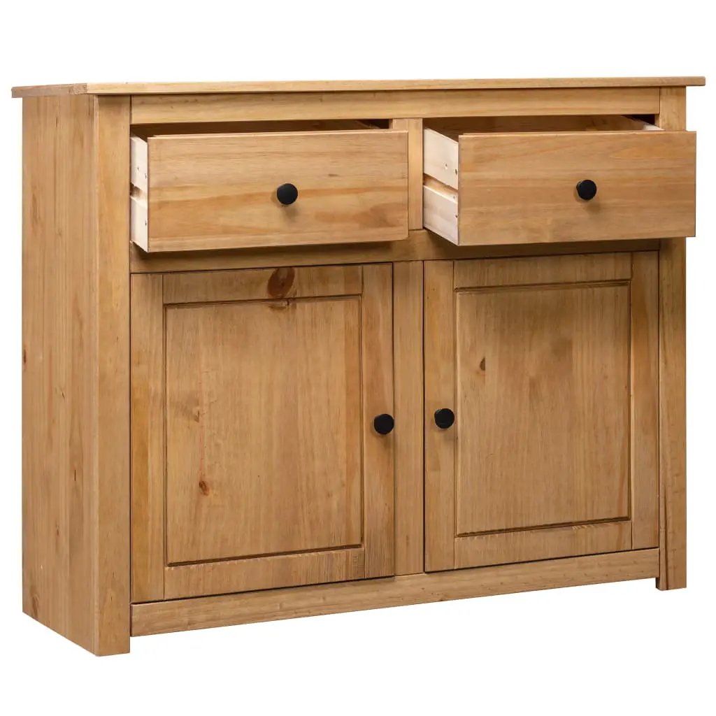 vidaXL vidaXL Sideboard 93x40x80 cm Solid Pinewood Panama Range - Sideboard