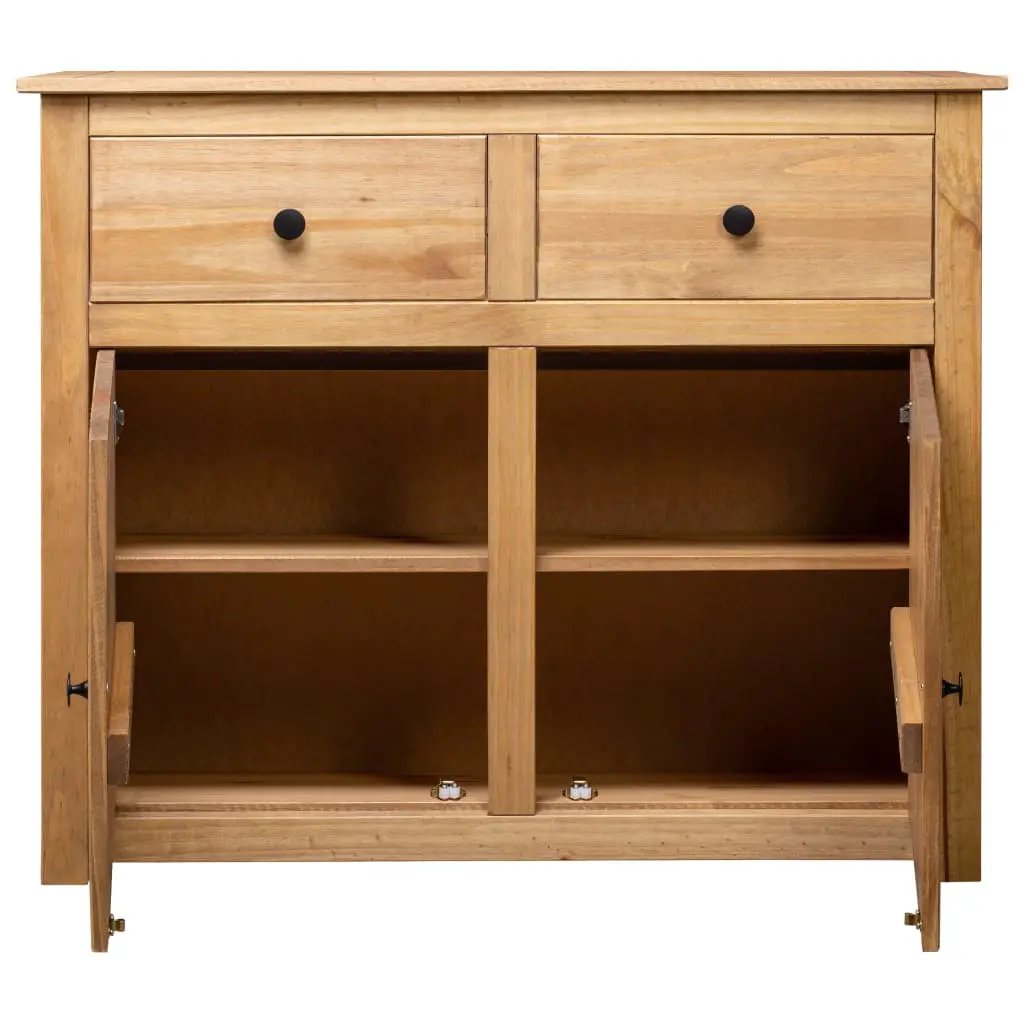vidaXL vidaXL Sideboard 93x40x80 cm Solid Pinewood Panama Range - Sideboard