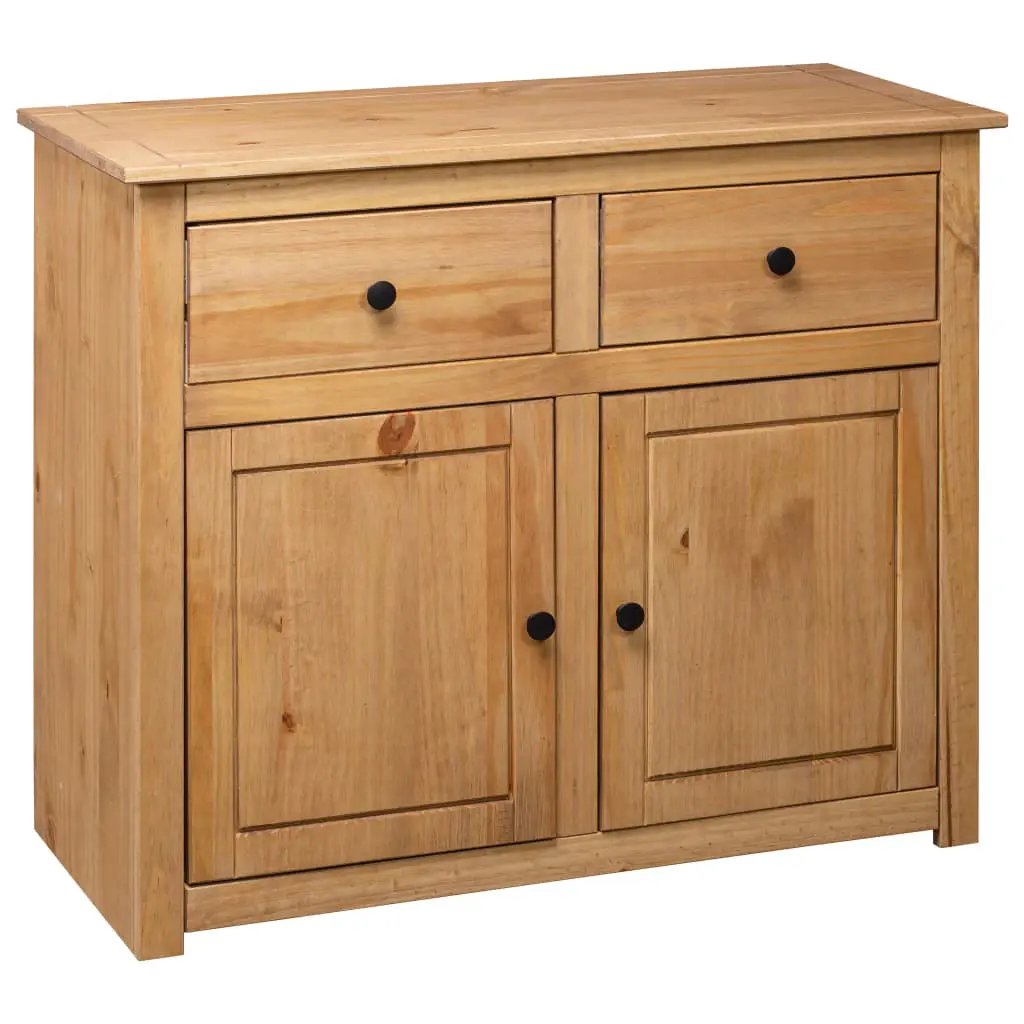 vidaXL vidaXL Sideboard 93x40x80 cm Solid Pinewood Panama Range - Sideboard