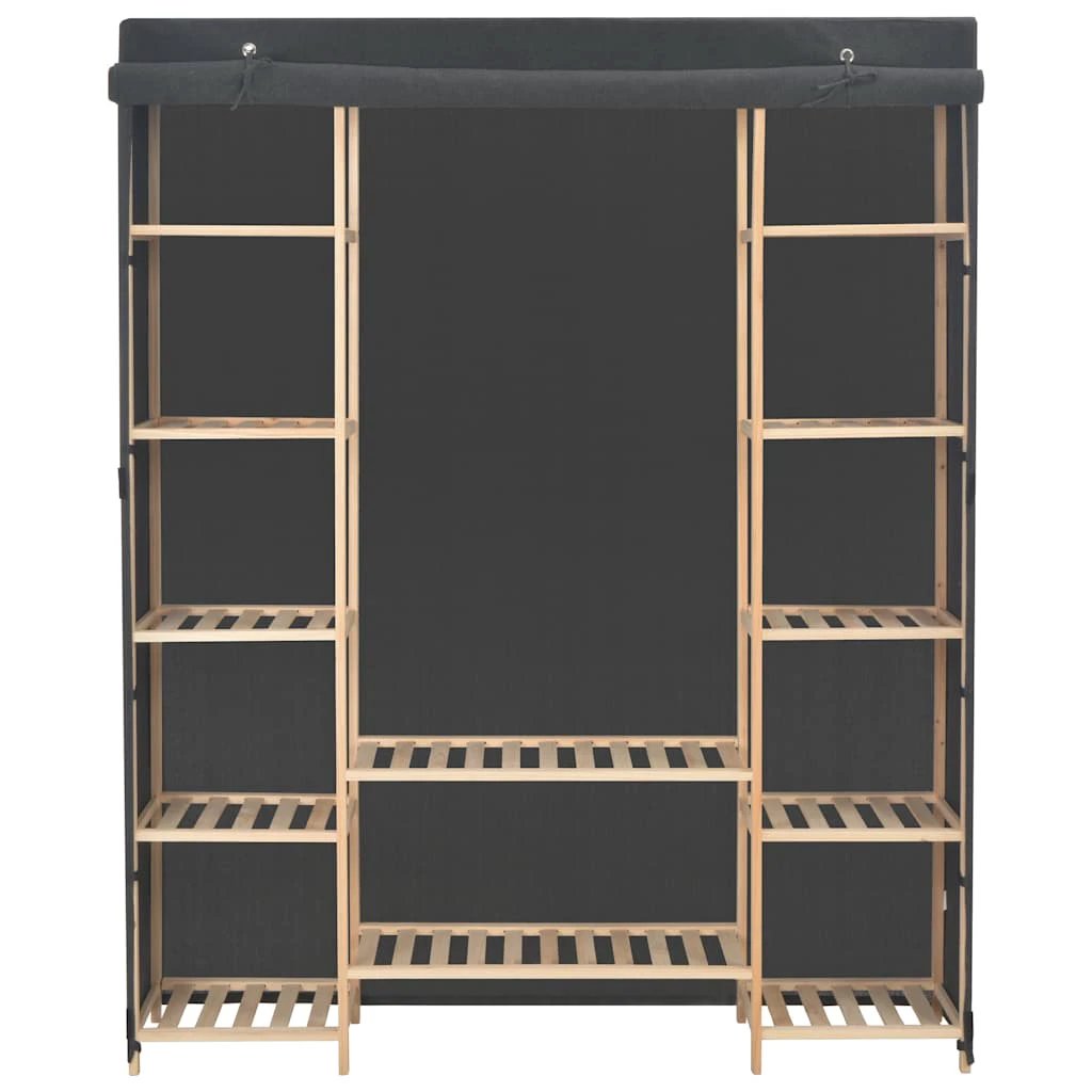vidaXL vidaXL Wardrobe Grey 135x40x170 cm Fabric - Wardrobe