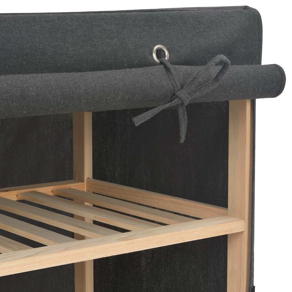 vidaXL vidaXL Wardrobe Grey 135x40x170 cm Fabric - Wardrobe