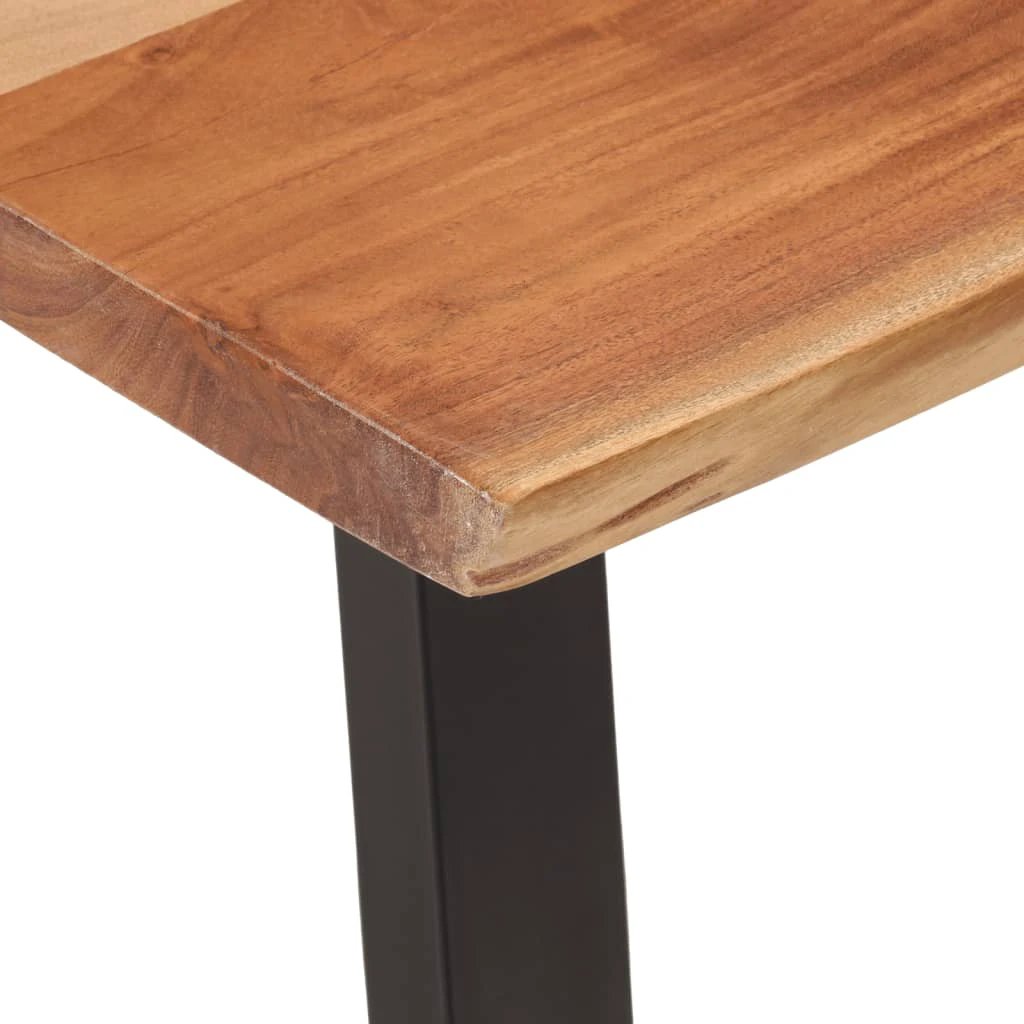 vidaXL vidaXL Live Edge Acacia Coffee Table 110x55x40 - Coffee Table