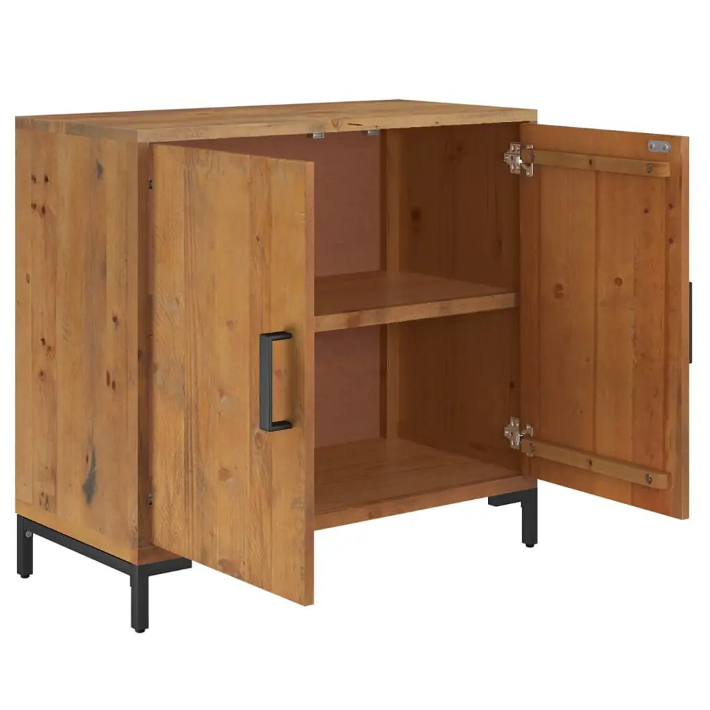 vidaXL vidaXL Sideboard Brown 75x35x70 cm Solid Pinewood - Sideboard