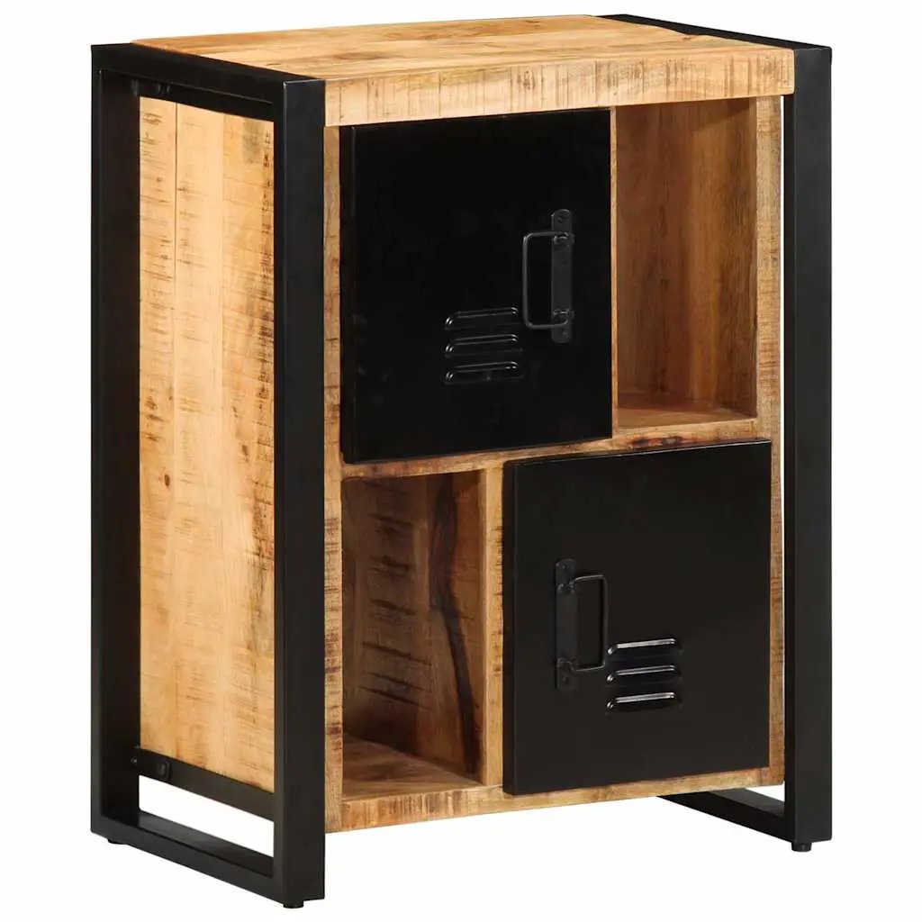 vidaXL vidaXL Sideboard 55x35x70 cm Solid Rough Wood Mango - Sideboard