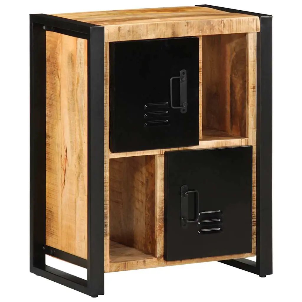 vidaXL vidaXL Sideboard 55x35x70 cm Solid Rough Wood Mango - Sideboard