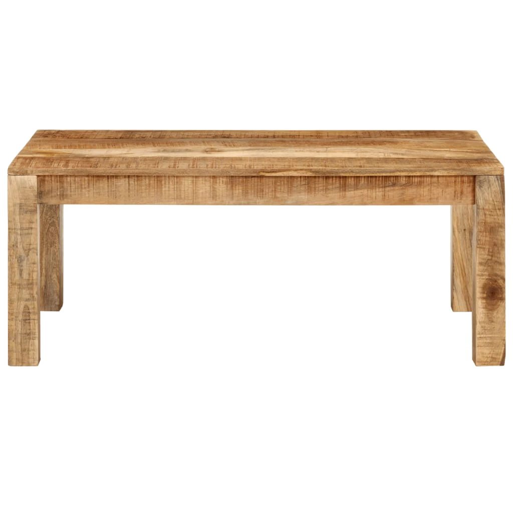 vidaXL vidaXL Coffee Table 100x55x40 Solid Mango Rustic - Coffee Table