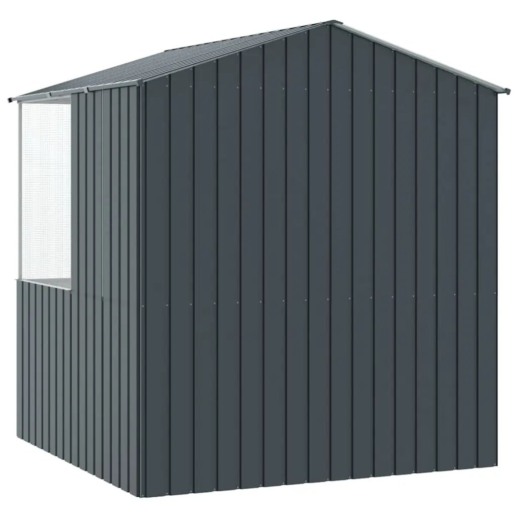 vidaXL vidaXL Bird Cage Anthracite 215 x 209 x 230 cm Galvanised Steel - Bird Cage