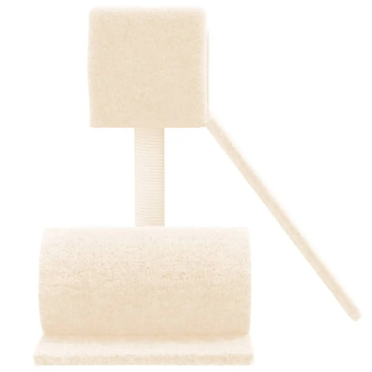 vidaXL vidaXL Cat Tree with Sisal Scratching Post Cream 59 cm - Cat Tree