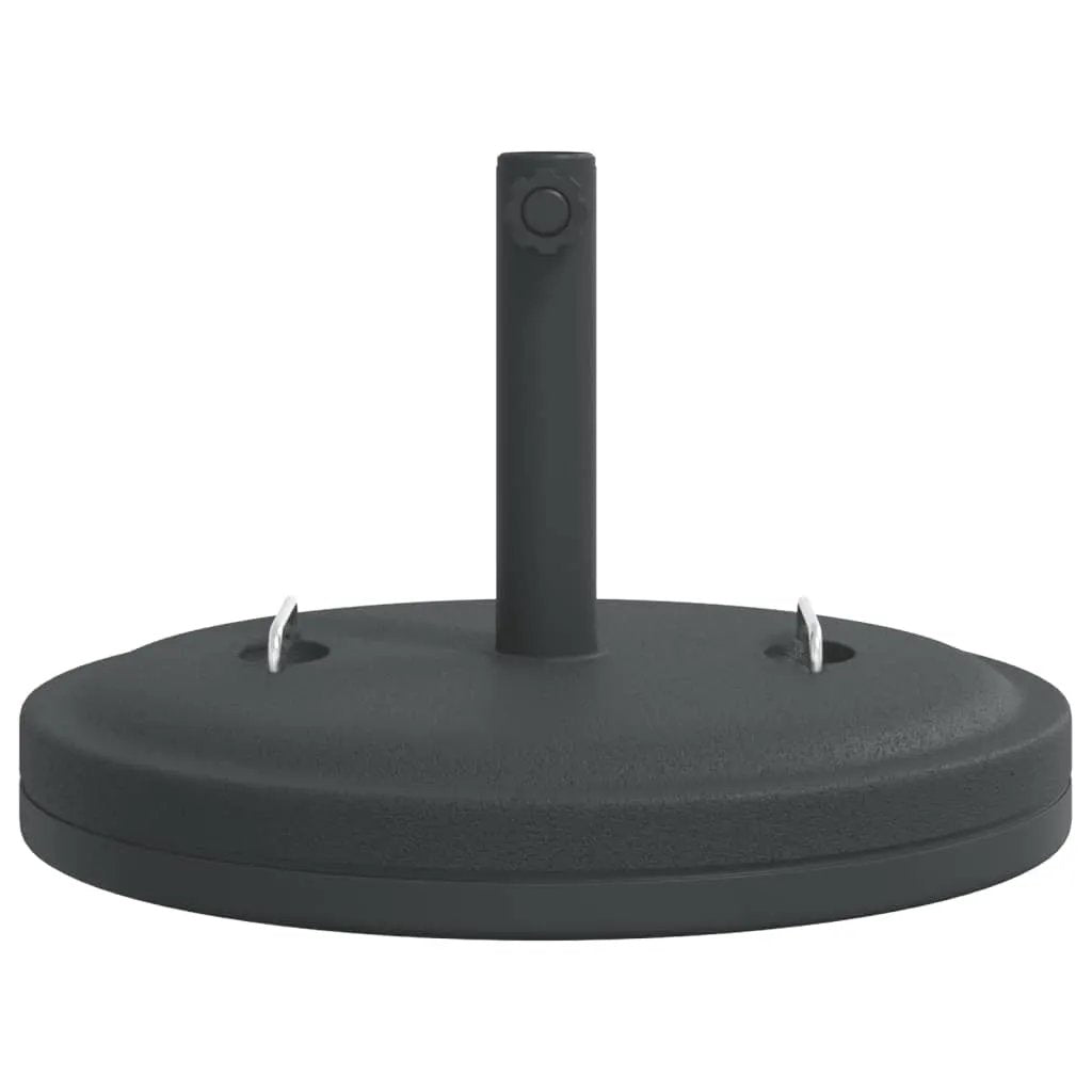 vidaXL vidaXL Parasol Base with Handles for Ø38 / 48 mm Poles 25 kg Round - Parasol