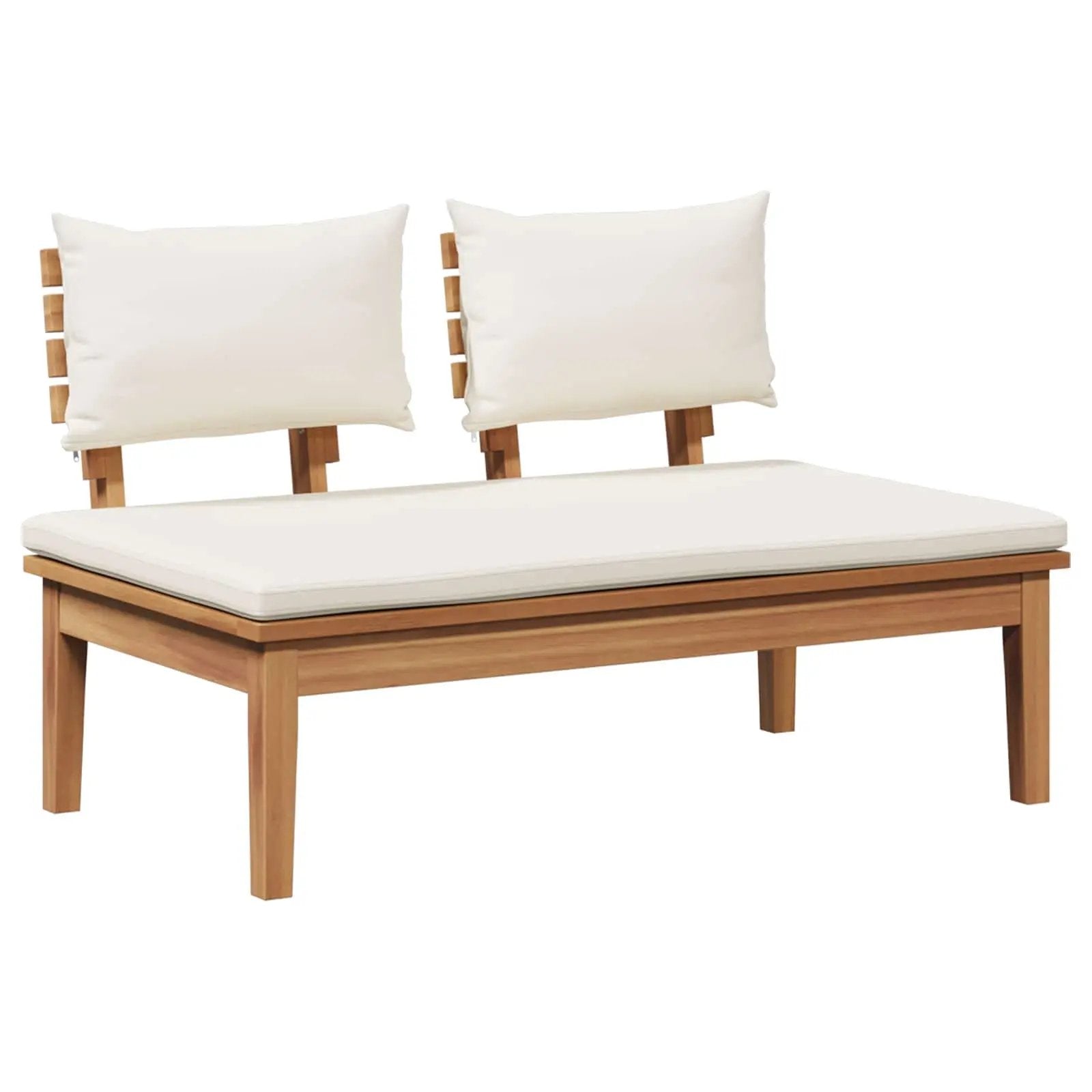 vidaXL vidaXL Garden Sofa Set 4 pcs Brown and Cream - Garden Sofa Sets
