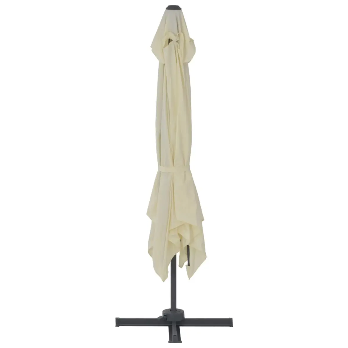 vidaXL vidaXL Garden Parasol with Portable Base Sand - Parasol