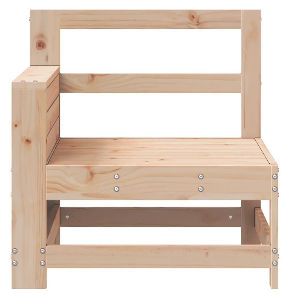vidaXL vidaXL Garden Sofa | Natural Pine | Solid Pine Wood | Standard | Foldable - Garden Sofa Sets