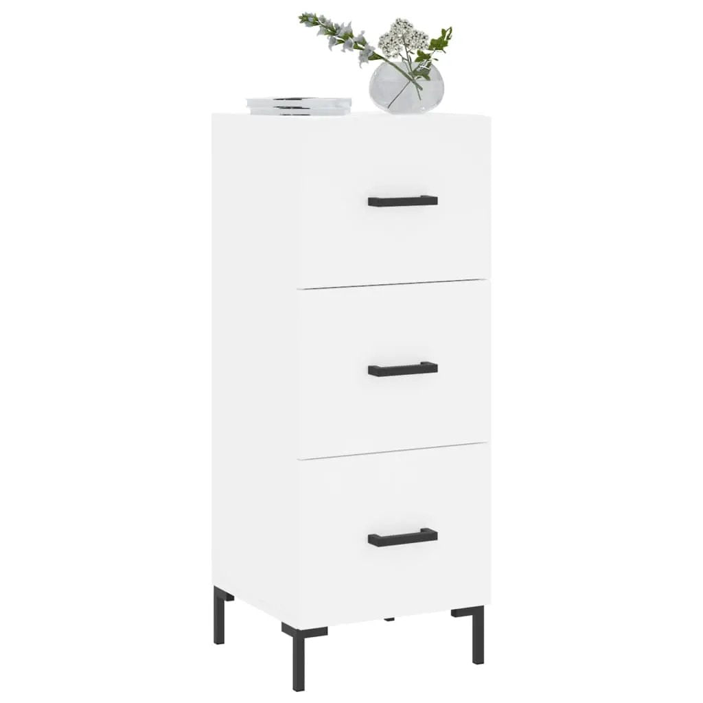 vidaXL vidaXL Sideboard White 34.5x34x90 cm Engineered Wood - Sideboard