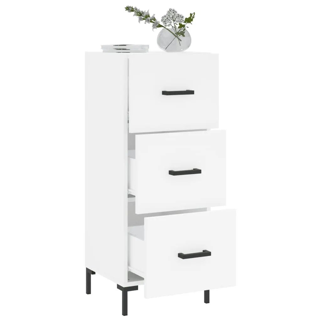 vidaXL vidaXL Sideboard White 34.5x34x90 cm Engineered Wood - Sideboard