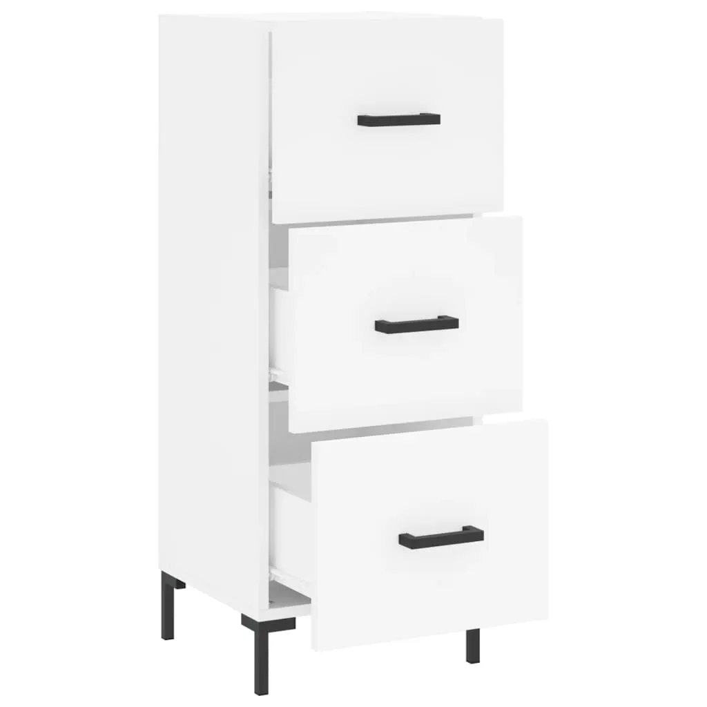 vidaXL vidaXL Sideboard White 34.5x34x90 cm Engineered Wood - Sideboard