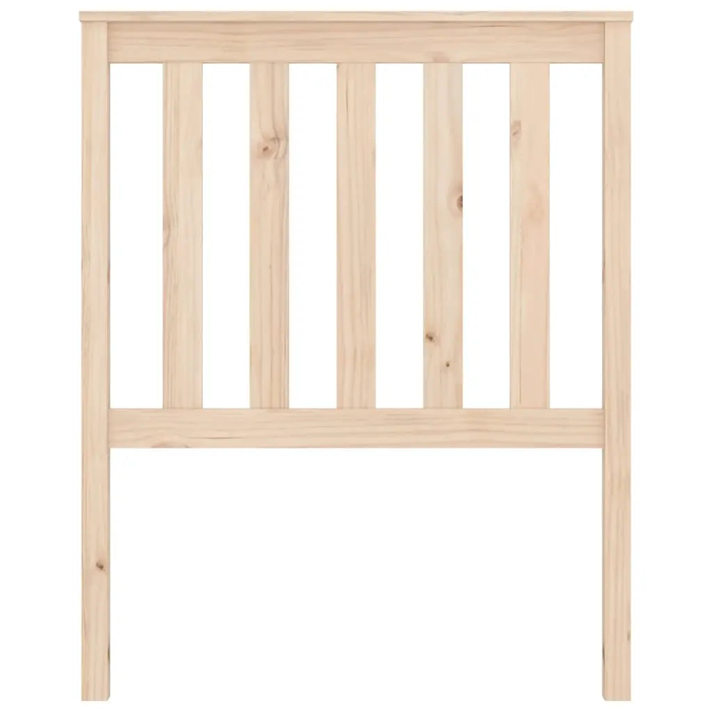vidaXL Bed Headboard 81x6x101 cm Solid Wood Pine - from vidaXL