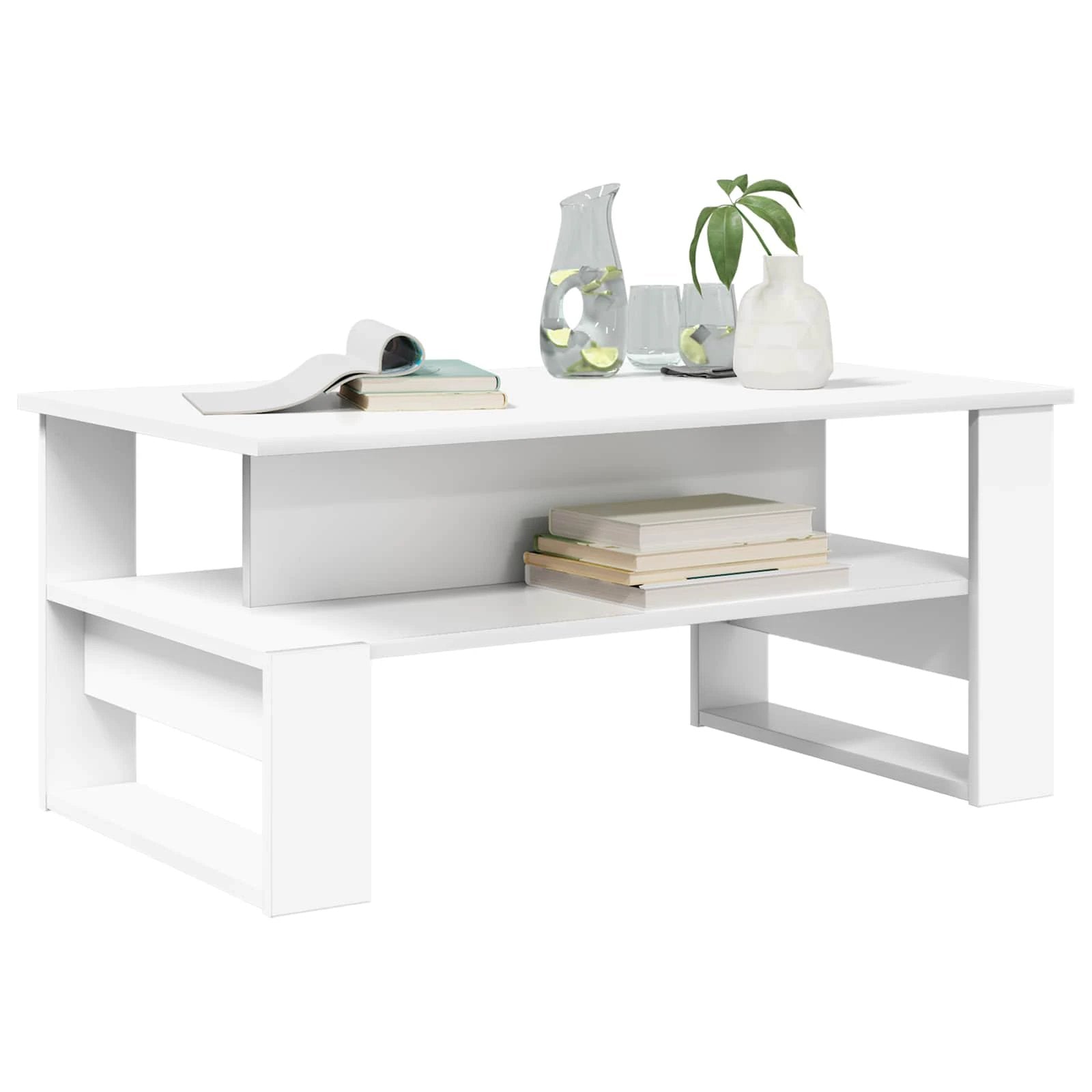 vidaXL Coffee Table 90x50x40 Engineered Wood Home by vidaXL