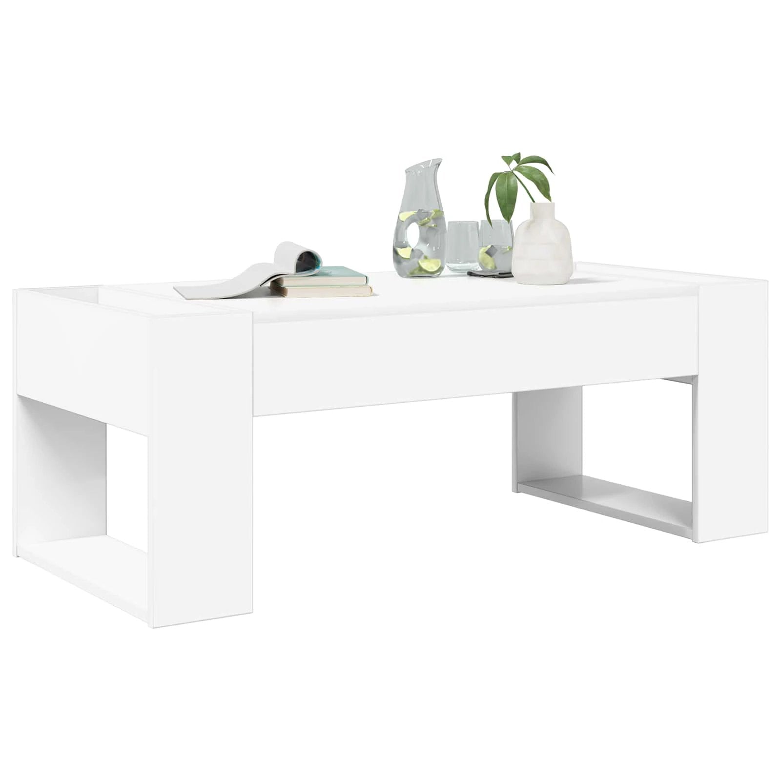 VidaXL Coffee Table 110x50x41 Minimalist Wood by vidaXL