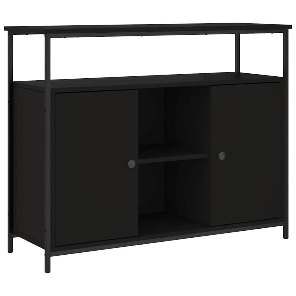 vidaXL vidaXL Sideboard Black 100x35x80 cm Engineered Wood - Sideboard
