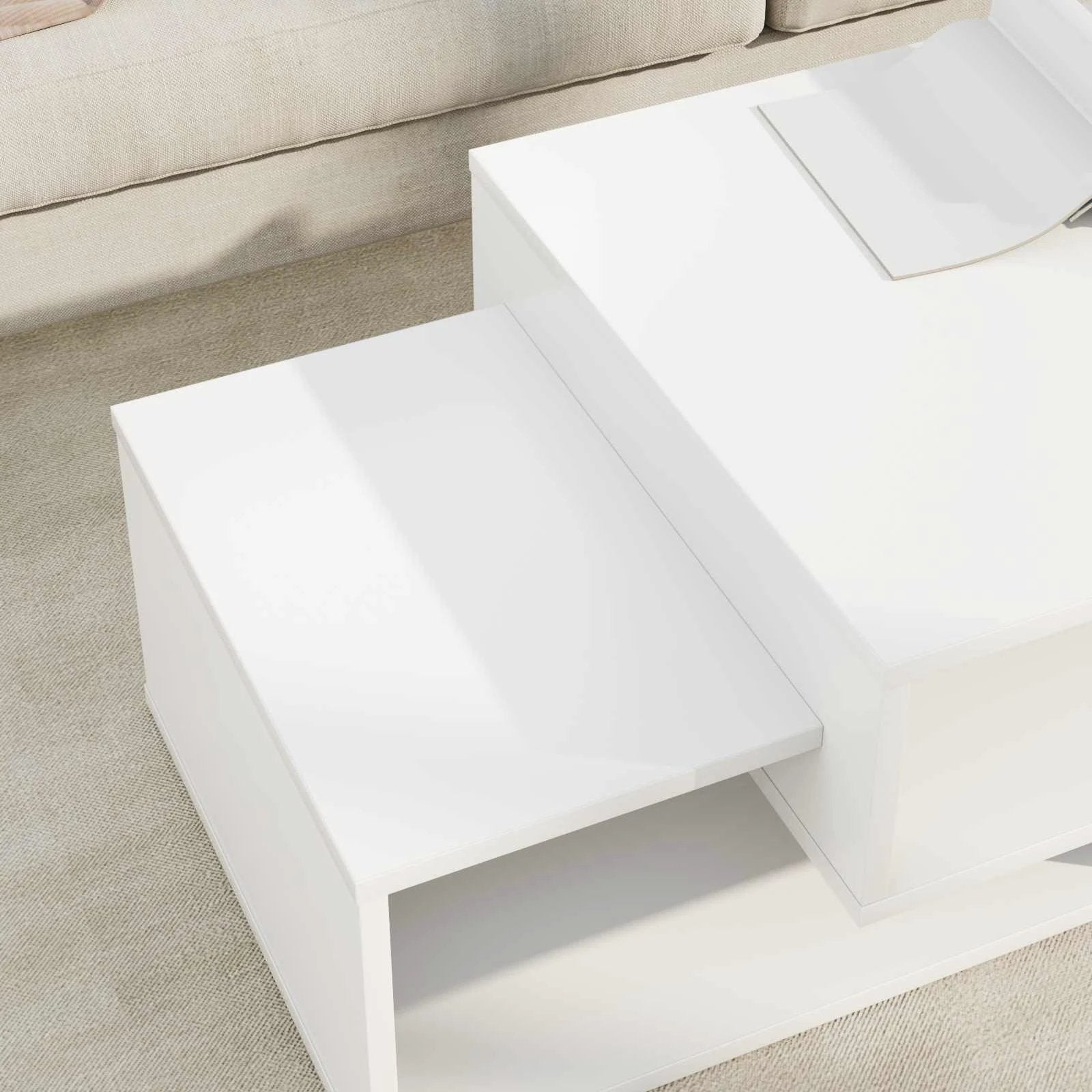 VidaXL Coffee Table 105x50x32.5 Engineered Wood by vidaXL