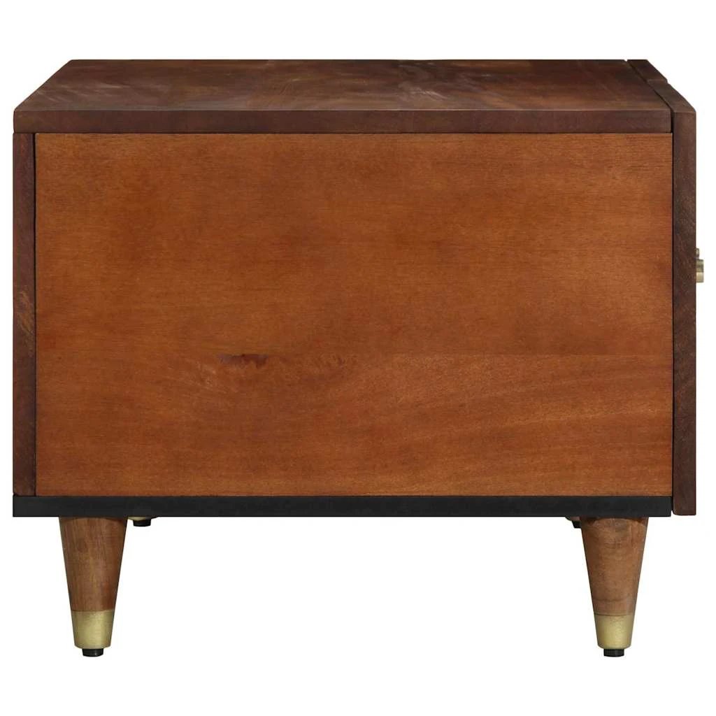 vidaXL Coffee Table 80x50x40 Solid Mango Wood by vidaXL