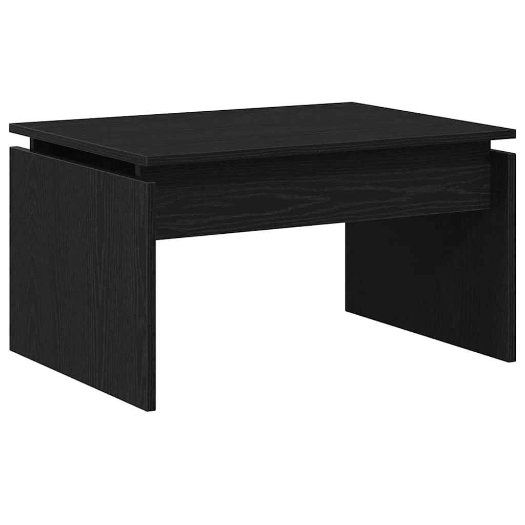 vidaXL VidaXL Coffee Table 68x50x38cm Black Oak Living - Coffee Table