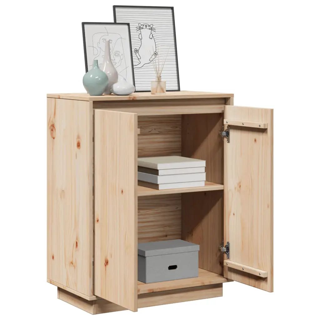 vidaXL vidaXL Sideboard 60x34x75 cm Solid Wood Pine - Sideboard