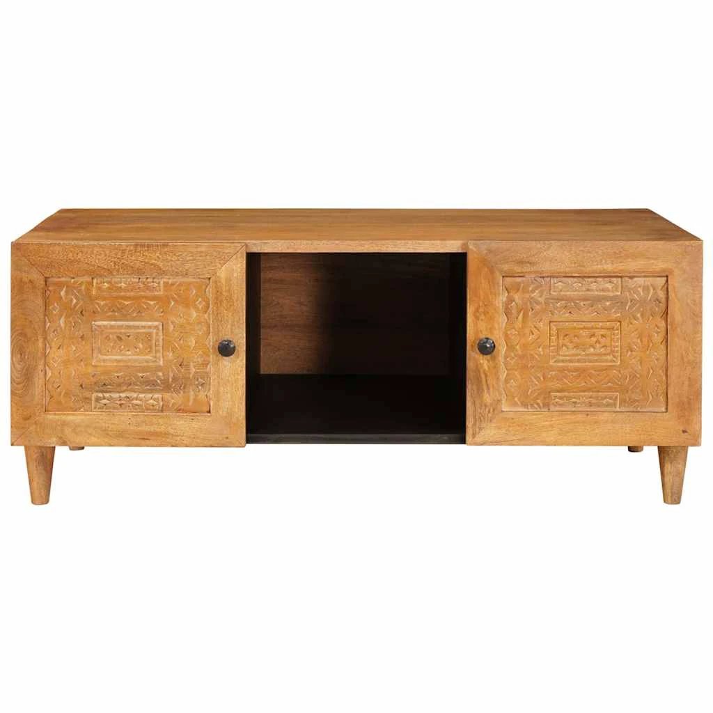 vidaXL Coffee Table 100x54x40 Acacia LivingRoom by vidaXL