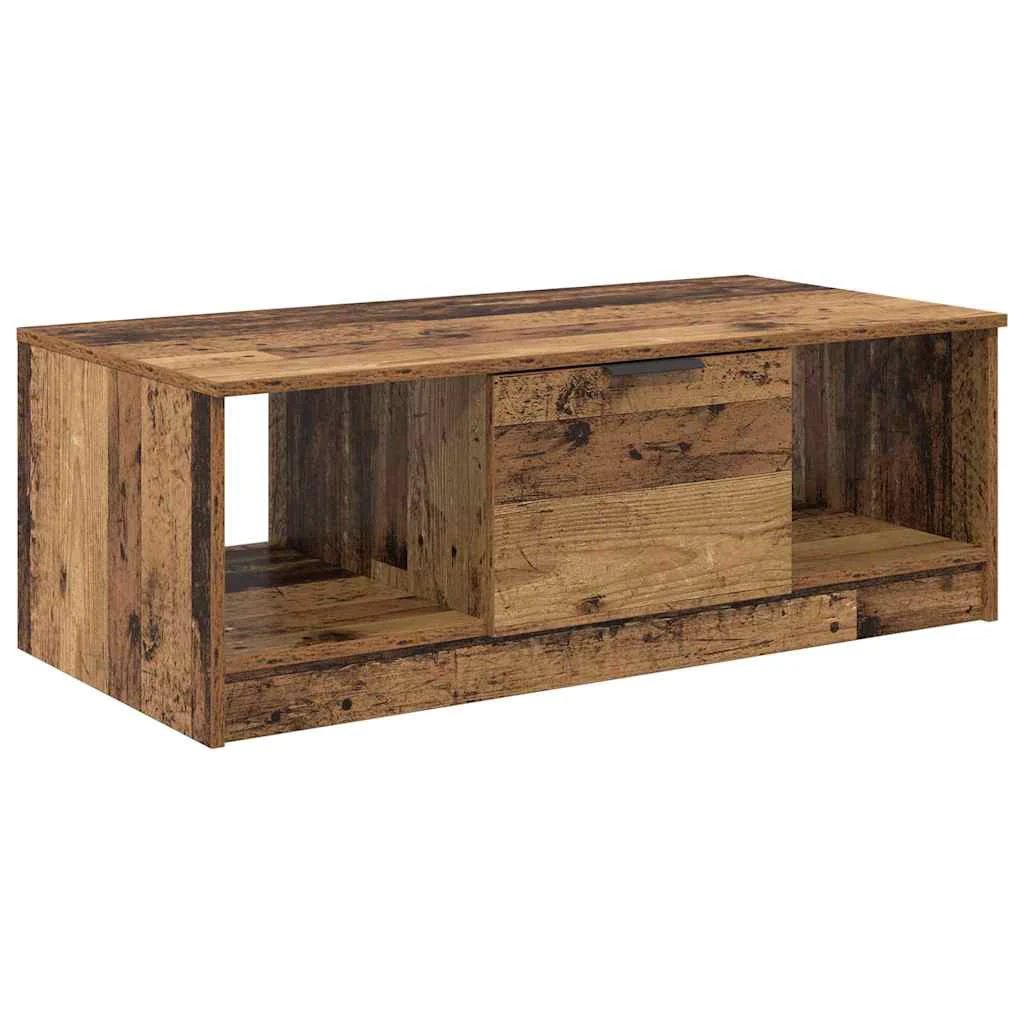 VidaXL Coffee Table 102x50x36 cm Engineered Wood Minimalist Modern Living Room Decor by vidaXL