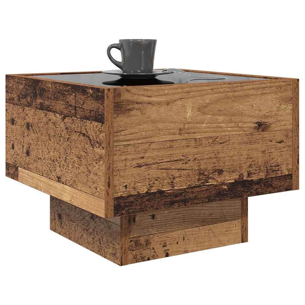 VidaXL Coffee Table 40x40x30cm Rustic Living Room by vidaXL